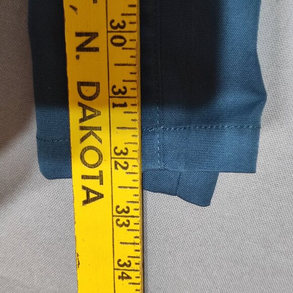 O'Neill Hybrid pants men's size 32 petroleum blue colour modern fit straight leg - Picture 12 of 13